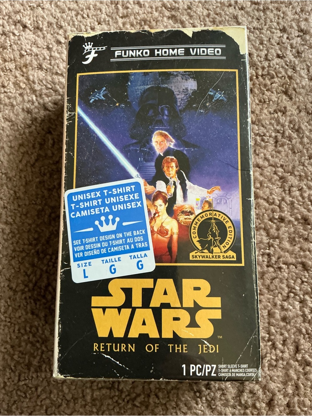 Funko Star Wars Men (Unisex) Graphic T-Shirt Return of The Jedi (NoVideoTape)